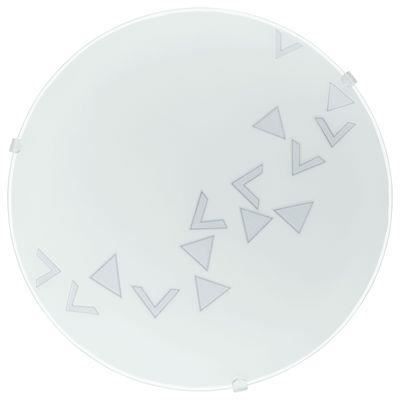 Plafonnier - Mars - Blanc - 1x60W - E27 - Design contemporain