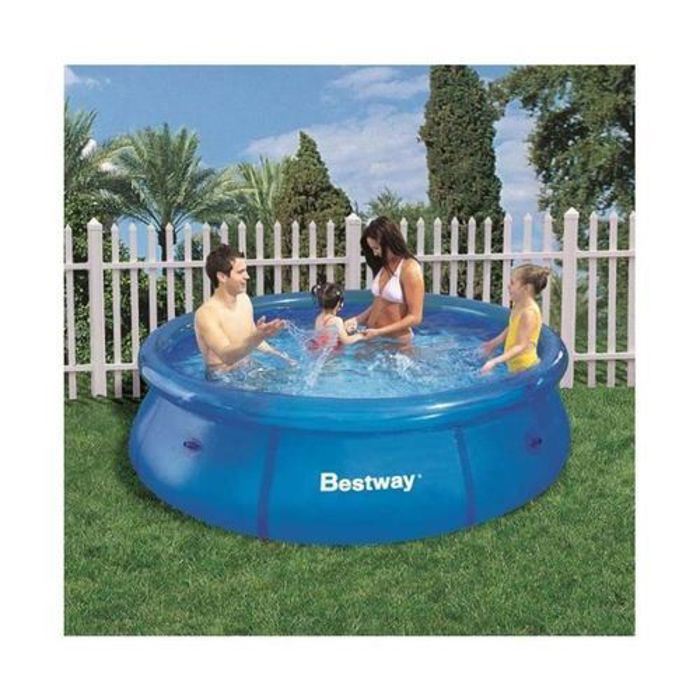 Piscine gonflable - Bestway - 2.44m x 0.66m - Multicolore - Autoportante - PVC