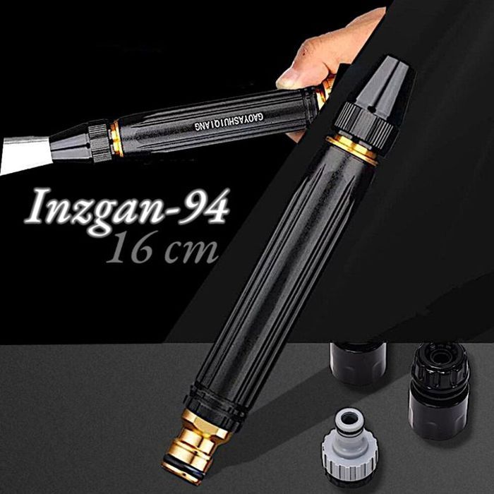 Pistolet d'Arrosage et Nettoyage - Haute Pression, Réglable