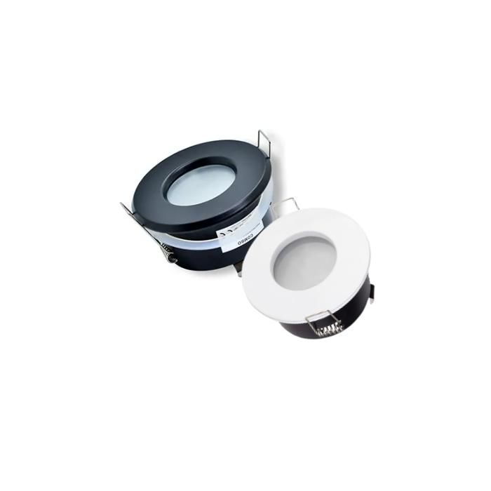 Spot LED Étanche GU10 7w, 4000K – Luminaire Encastrable IP65 pour Intérieur & Extérieur- BLANC
