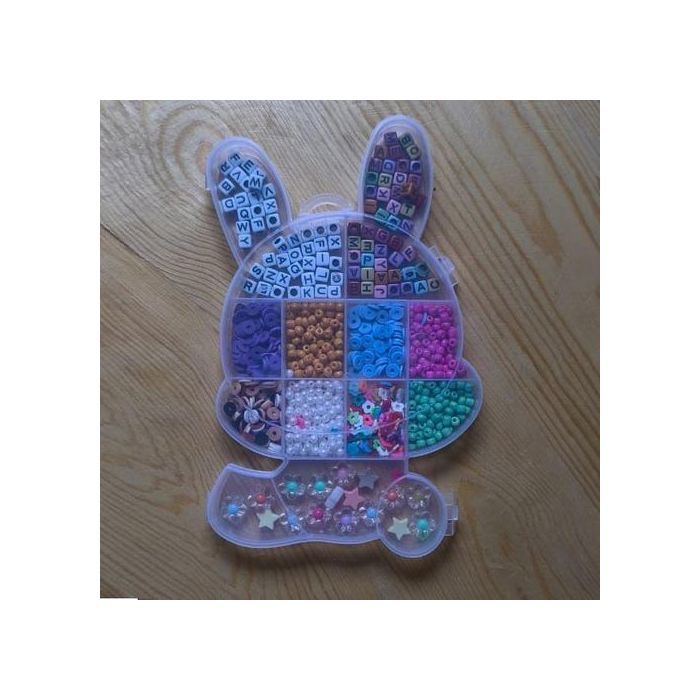 Kit de perles pour enfants,parfait pour fabriquer des bracelets et autres bijoux fantaisie