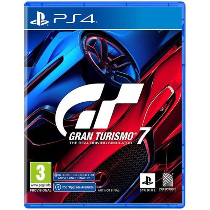 Jeu vidéo - POLYPHONY DIGITAL - Gran Turismo 7 - PS4 - Multicolore - 420 voitures disponibles