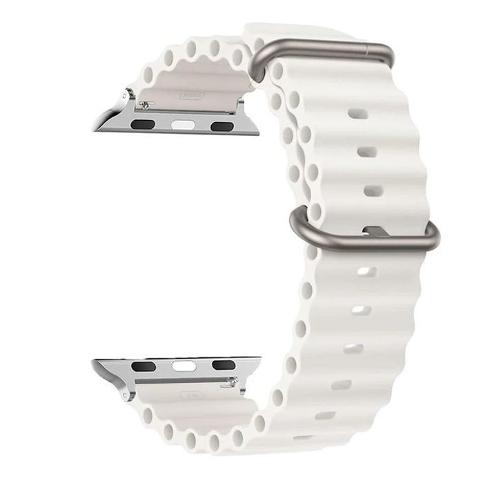Bracelet iWatch Silicone - Tailles 44mm, 49mm, 45mm - Ultra 2, Series 7, SE, 8, 9, 6