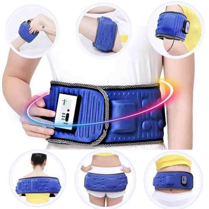 Ceinture Amincissante - X5 - Électrique - Noir - Stimule Muscles - Brûle Graisses