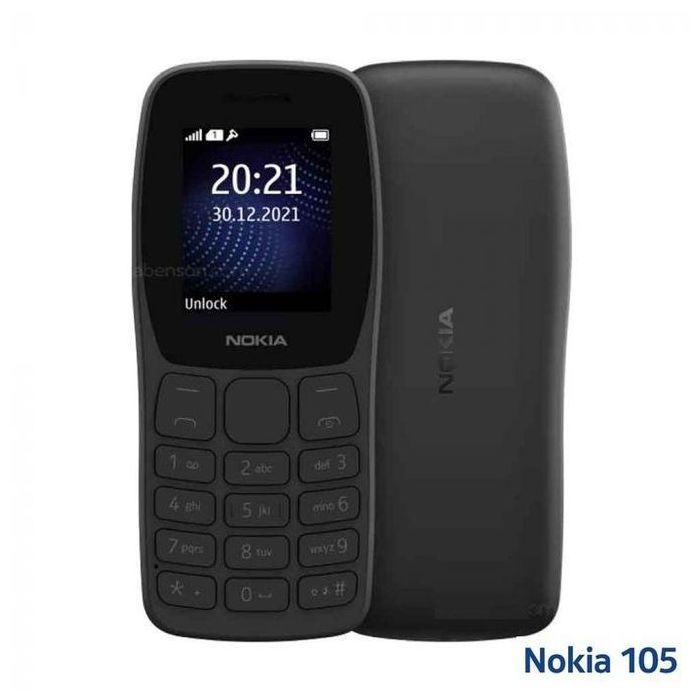 Nokia telephone 105 Autonomie jusqu'à :15 jours Taille:1,77 " -charcoal