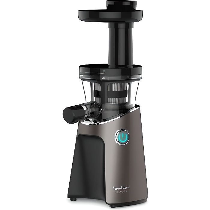 Centrifugeuse - MOULINEX - ZU550A10 - 2 filtres - Bac à jus 0.8L - 80 tr/min