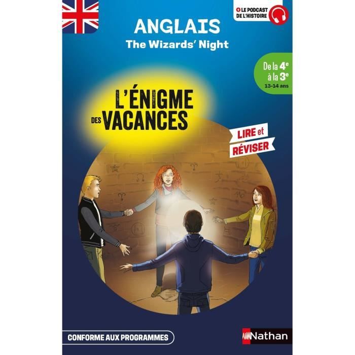Roman-jeu - NATHAN - L'enigme des vacances - Thomas chez Finlay - Pouvoirs magiques - Aventure