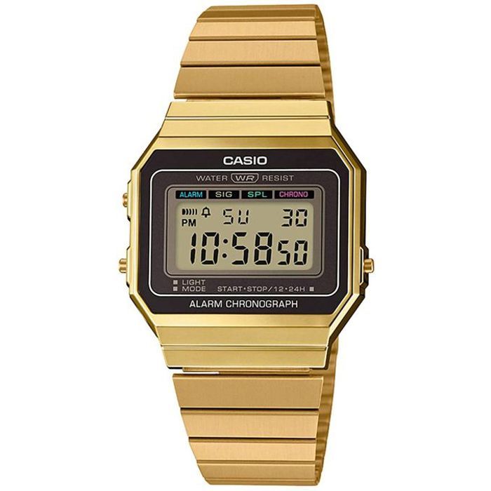 Montre-bague - CASIO - A700WG-9ADF - Vintage - Étanche 5 Atm - Acier inoxydable