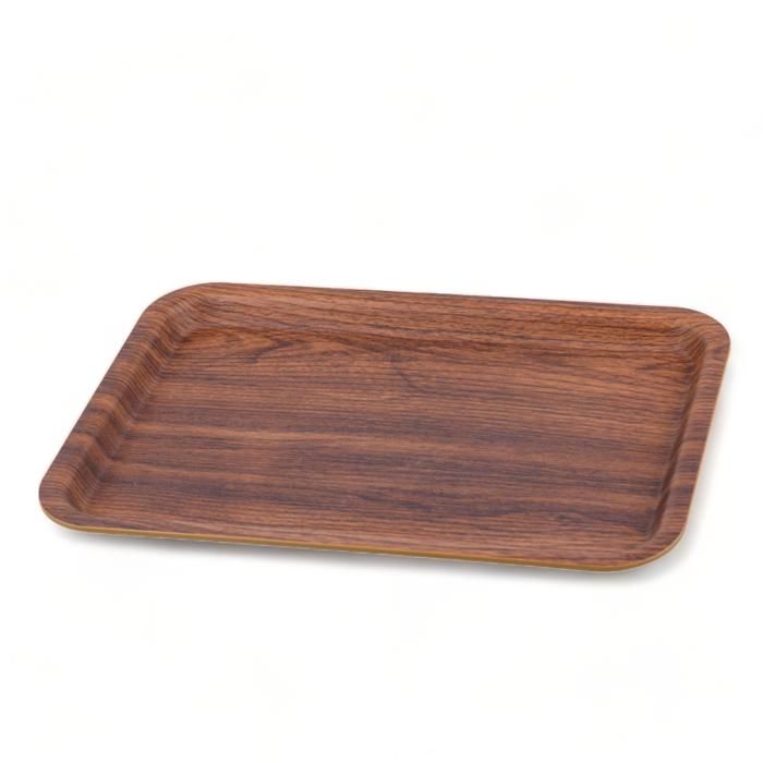PLATEAU MM MELAMIN EFFET BOIS 10233