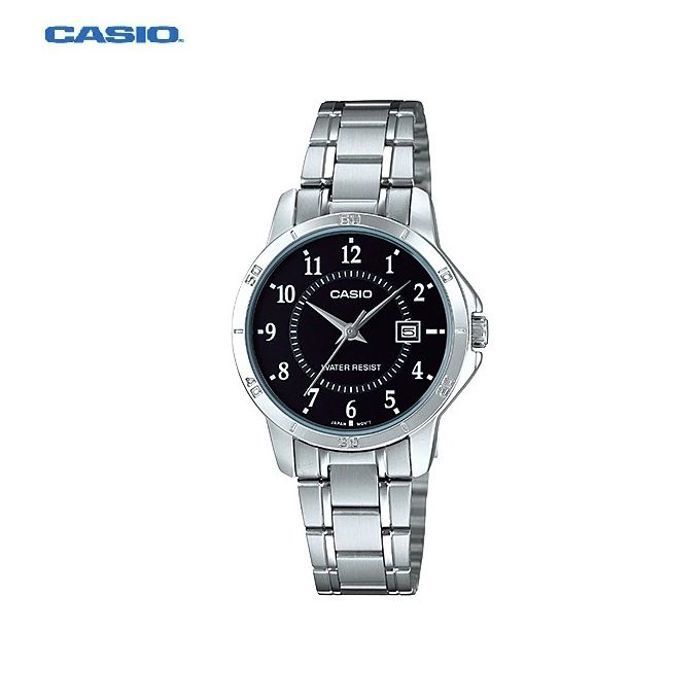 Casio montre femme Analogique Quartz avec Date en Acier Inoxydable-Ltp-v004d-1budf