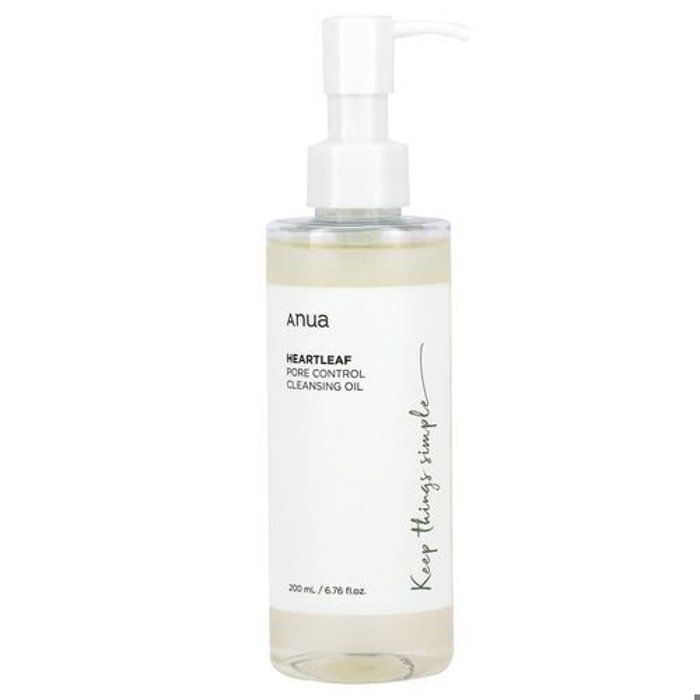 Anua Huile nettoyante pour le contrôle des pores Heartleaf - 200 ml