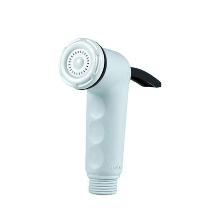 Douchette WC - Assina - Blanc - Tuyau Flexible - Installation Simple - Gâchette Ergonomique