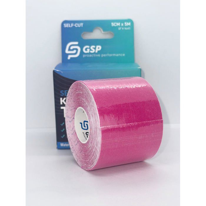 GSP – Bande de Kinésiologie 5cm × 5m – Rose