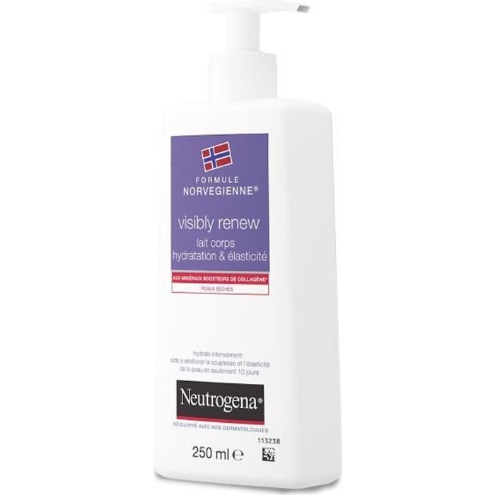 Neutrogena Visibly Renew Nutrition Fermeté Lait Corps Nourrissant & Raffermissant 250ml