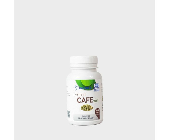 Indoka extrait cafe vert 400mg 90 gelules