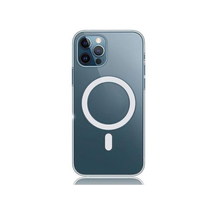 Coque Magsafe Magnetic Pour iPhone 15 Pro (Transparente)