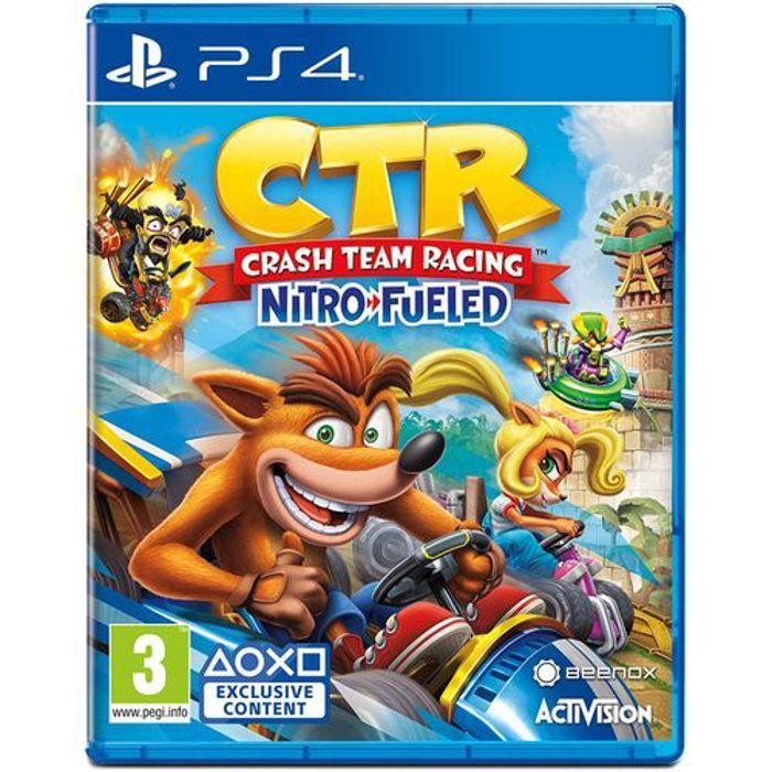 Jeu vidéo - Activision - Crash Team Racing Nitro-Fueled - PS4 - Multicolore - Bonus de précommande