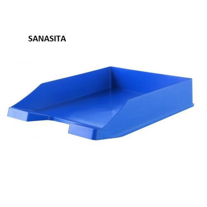 CORBEILLE A COURRIER   BLEU