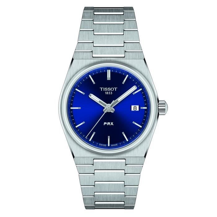 Montre - TISSOT - PRX - Acier - Cadran bleu - Quartz