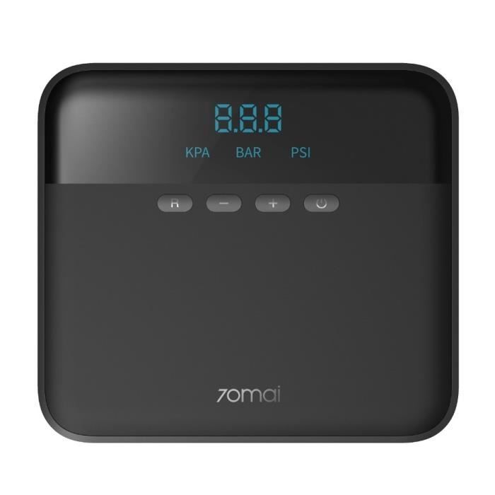 Compresseur d'air - 70mai - Midrive TP03 - Écran tactile LED - Gonflage 25L/min - Sortie 12V DC