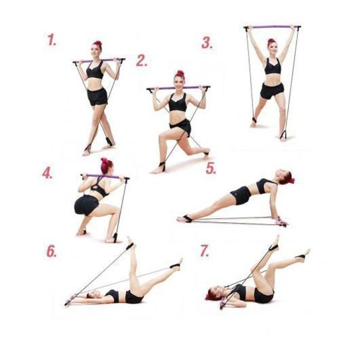 Northpacific BARRE DE SPORT MULTIFONCTION