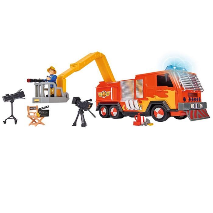 SAM LE POMPIER – HOLLYWOOD JUPITER AVEC FIGURINE – SIMBA