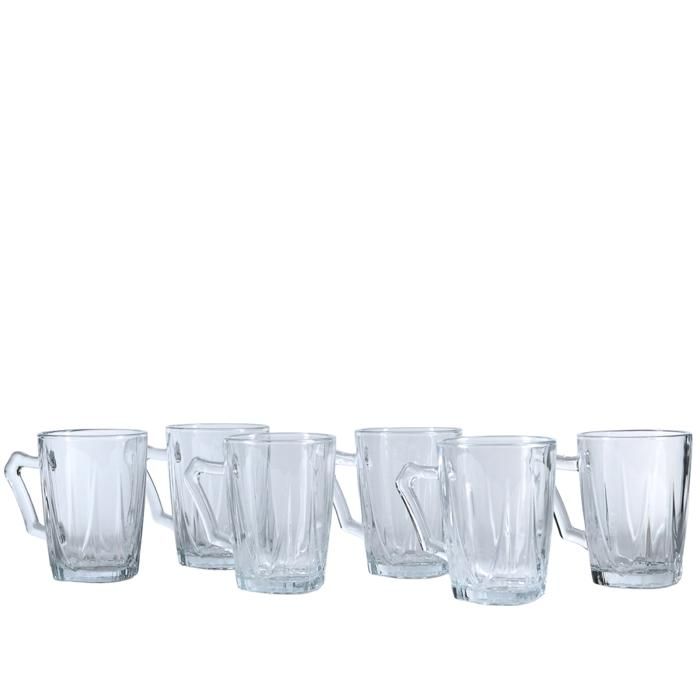 SET 6 PCS MUG NEW YORK 230 CC MUNDO
