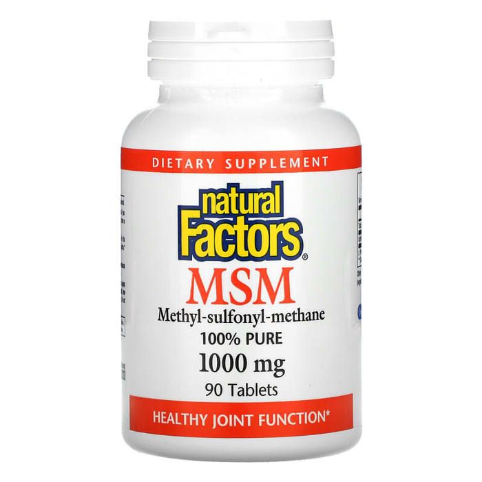 MSM, 1000 mg, 90 Capsules