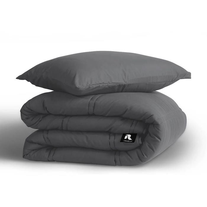 Couette - RICHBOND - Monochrome - 160x220 cm - 300g - Gris