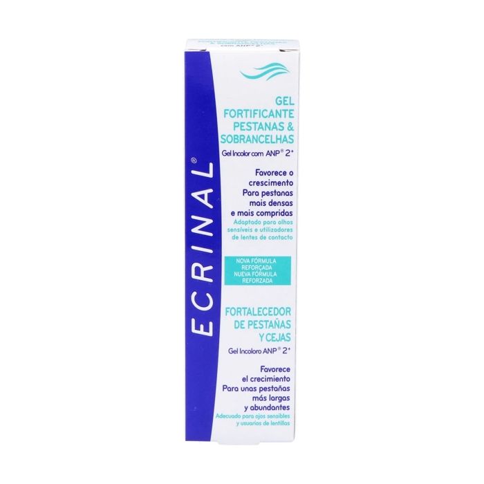Gel Fortifiant Cils et Sourcils - Ecrinal - ANP 2+ - Incolore - 9ml - Waterproof Non