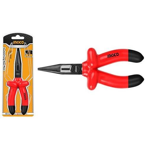 Pince à long nez isolée 1000V - 200mm(8") - HILNP01200 - INGCO