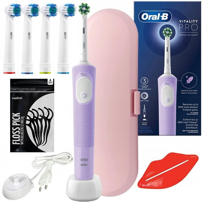 ORAL-B Vitality Pro D103 Elektrisk tandborste 3 lägen Timer 2 min