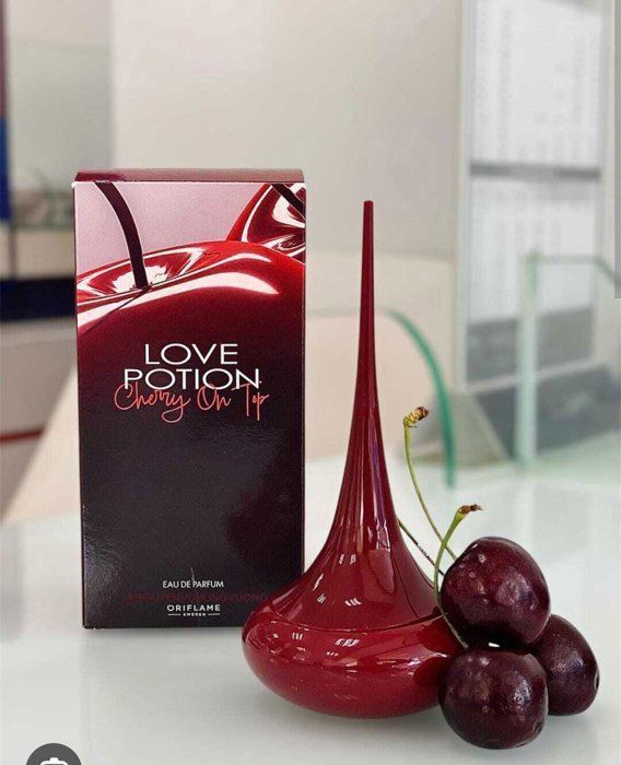 Eau de Parfum - ORIFLAME - Love Potion Cherry on Top - 50 ml - Femme - Fruité et Floral