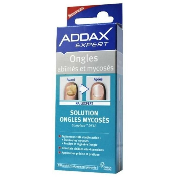 Vernis à ongle - ADDAX - Expert Solution - Élimine mycoses - Protection durable - Résultats en 4 semaines