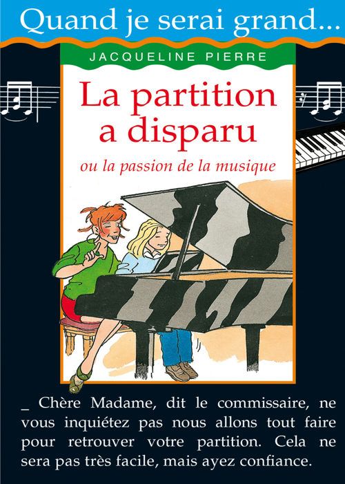 LA PARTITION A DISPARU - QJG