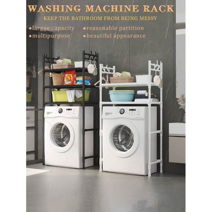 Étagère à linge - GENERIC - Extensible - Acier résistant à la rouille - Design moderne - Gain de place