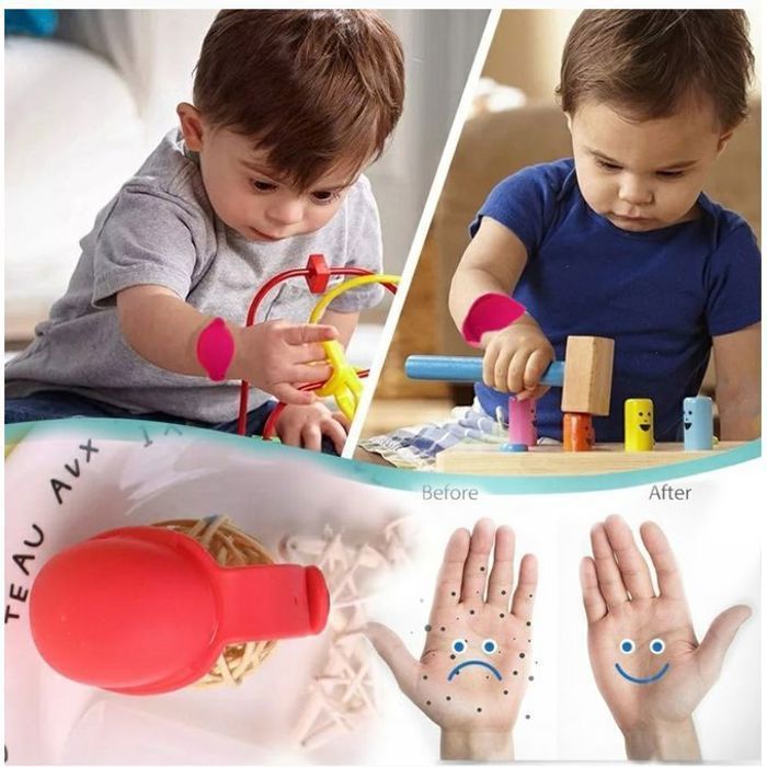Distributeur de main de bracelet désinfectant pour les mains - Couleur Aleatoire