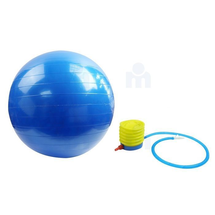 Ballon gonflable de fitness et de yoga 75cm  "couleur aléatoire"