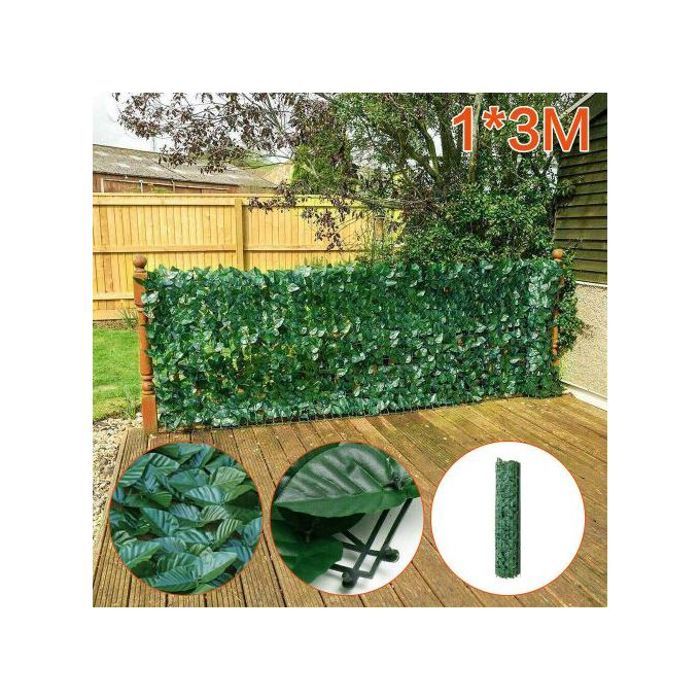 Rouleau Haie treillis jardin le décoration extérieure 3x1 mètres