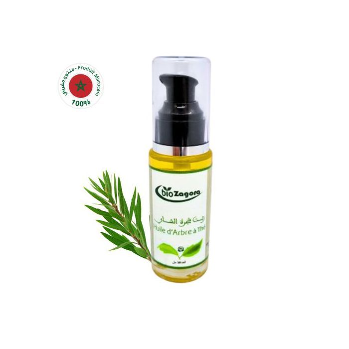 Huile Végétale - Naturel - Arbre à Thé - 50ml - Antiseptique - Antifongique - Réparatrice