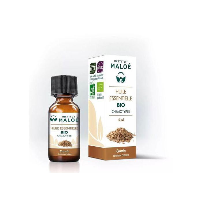 Institut Maloé Huile essentielle de Cumin bio 5 ml - Made in France