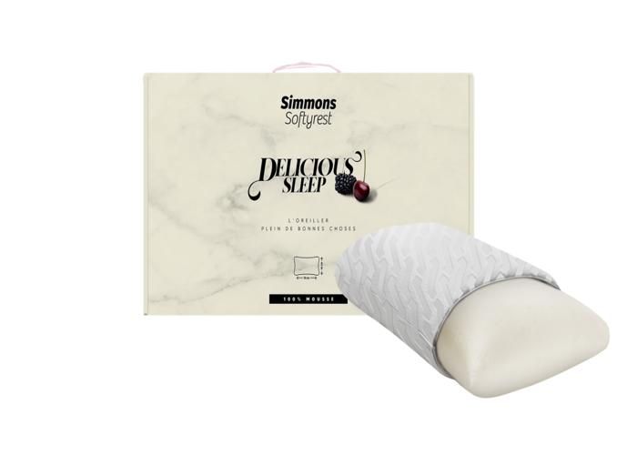 OREILLER SOFTYREST SIMMONS 70X45CM 1400G