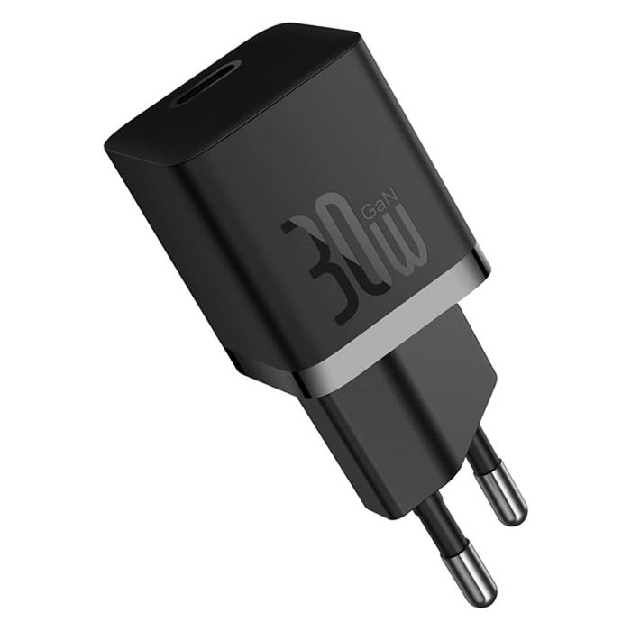 Chargeur Type-C - Baseus - P1011090902113-00 - Charge Rapide 30W - Câble Type-C 1m - GaN