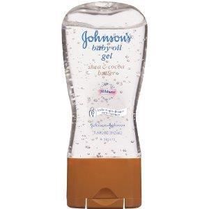 Johnson &amp Johnson Baby Oil Gel Shea &amp Cocoa Butter 6.5 Oz (2 Pack)