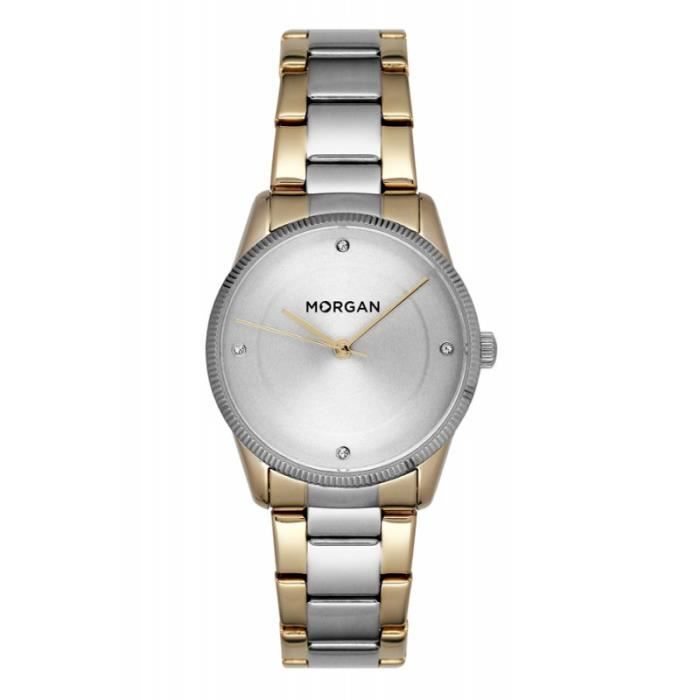 Montre - Morgan - MG 005-4BM - Bicolore - Acier - Étanchéité 3 ATM