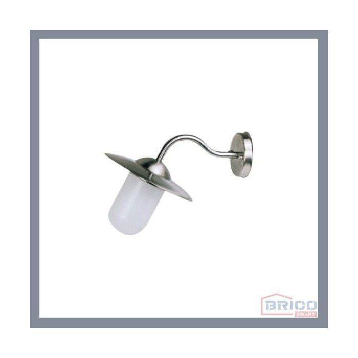 Applique Murale LED - INOX - PALMA - 9W - 4000K - IP44