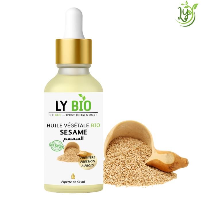 Huile Végétale - LYBIO - 50ml - Pipette - Bio et Nourrissante