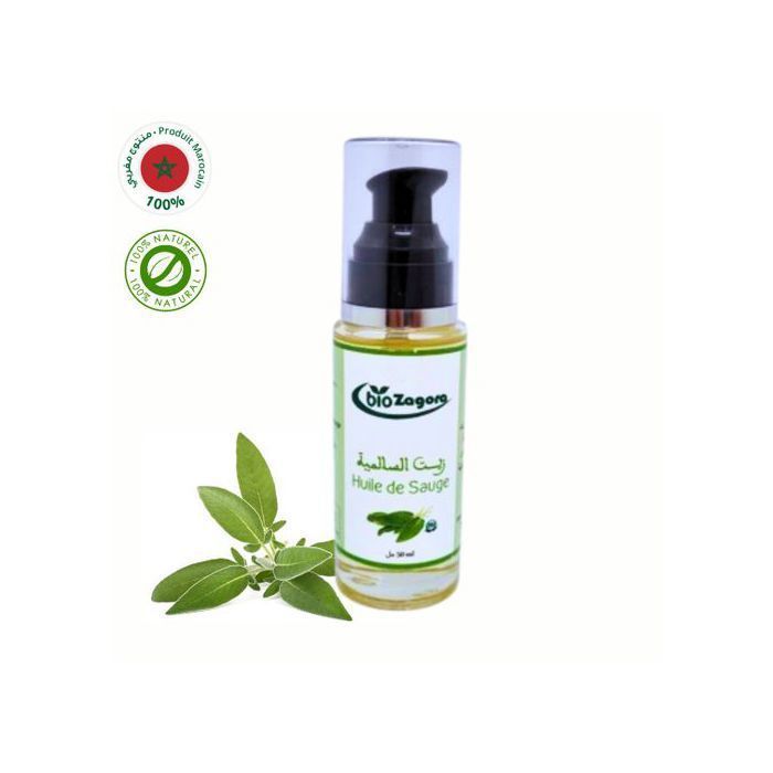 Huile de Sauge Cosmétique  50ml - Naturel et 100% Marocain