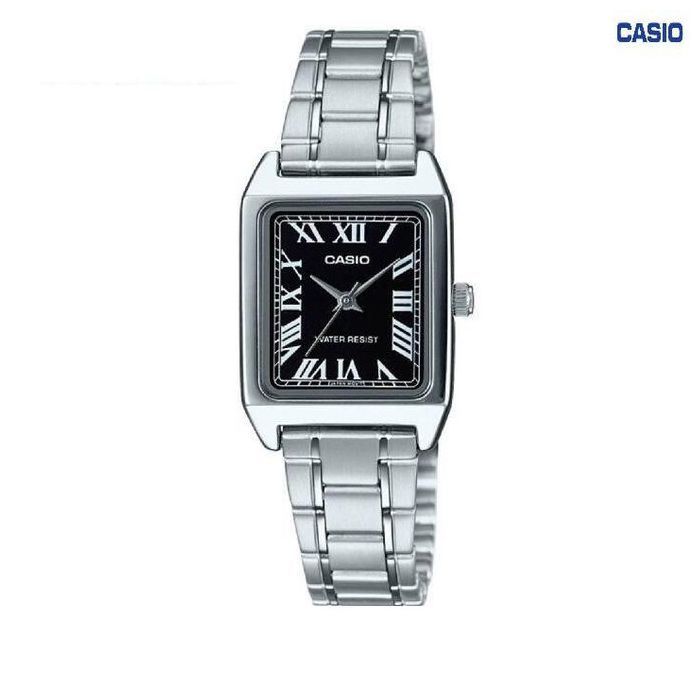 Casio Montre habillée quartz pour femme analogique acier inoxydable -ltp-v007d-1budf