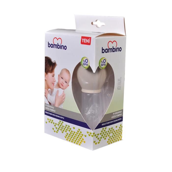 Bambino tire lait avec bib T002